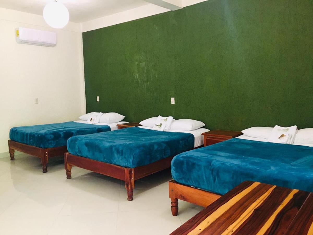 Hotel Maya Balam Xpujil Esterno foto