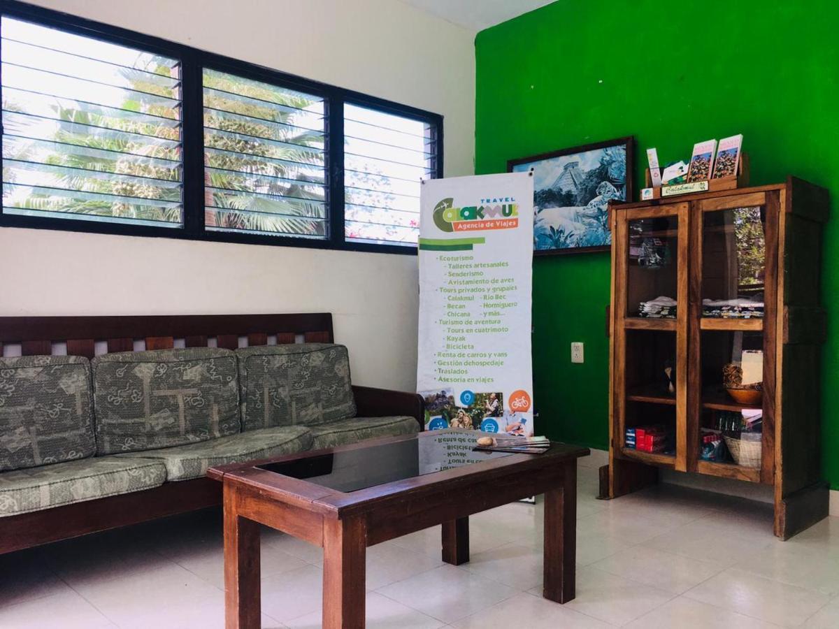 Hotel Maya Balam Xpujil Esterno foto